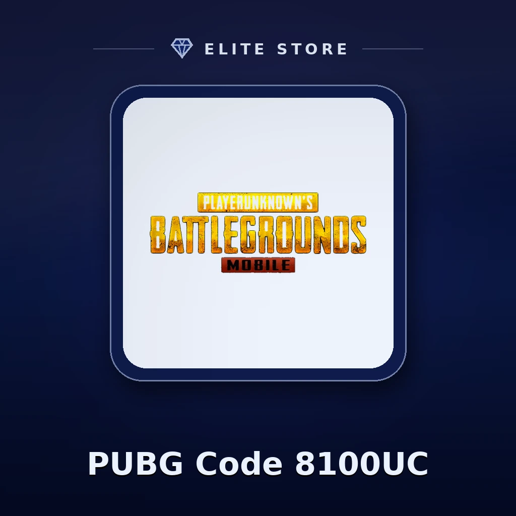 PUBG Code 8100UC