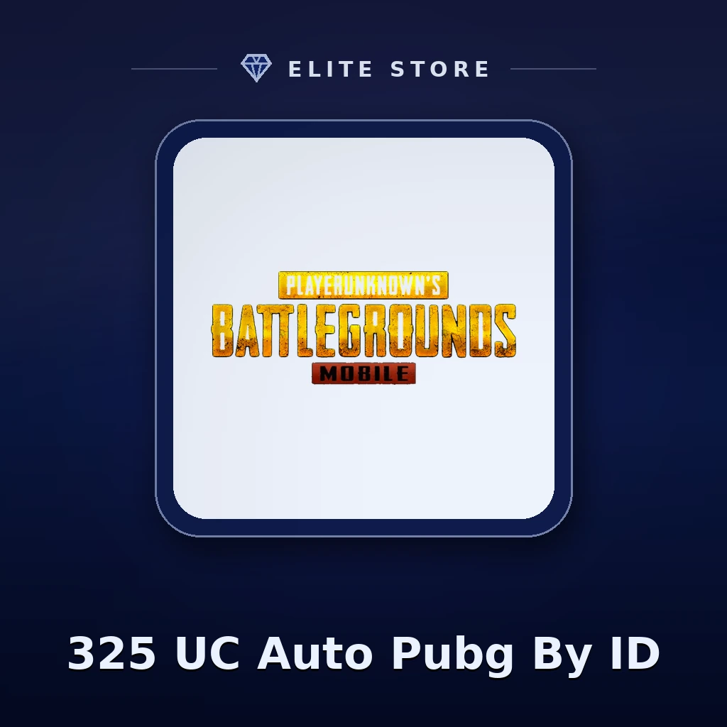 325 UC Auto Pubg By ID