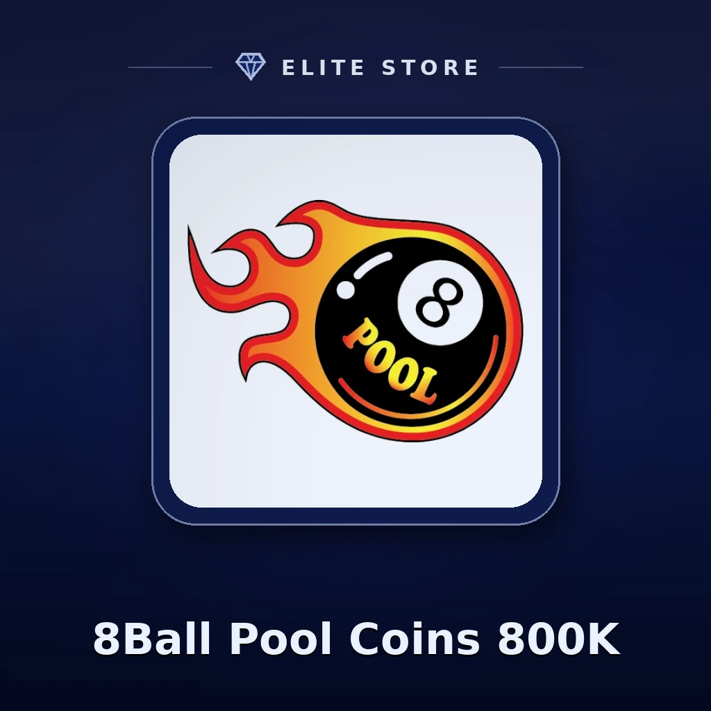 8Ball Pool Coins 800K