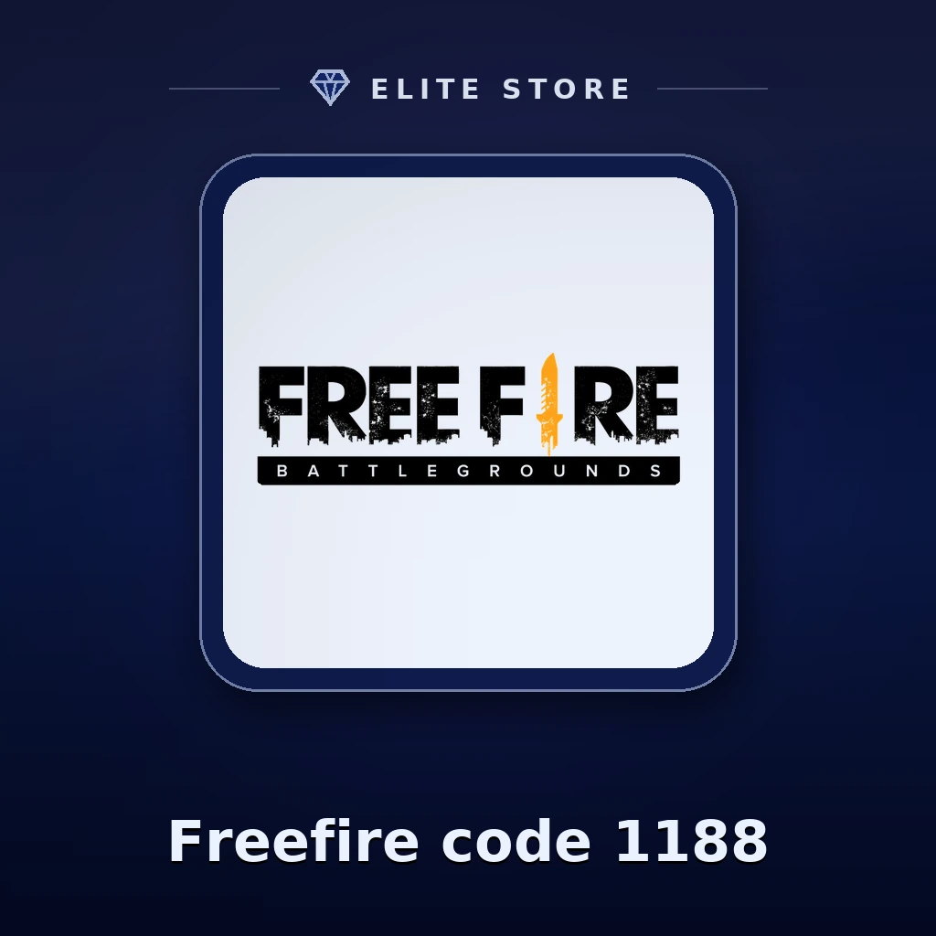 Freefire code 1188