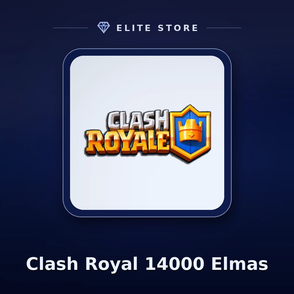 Clash Royal 14000 Elmas