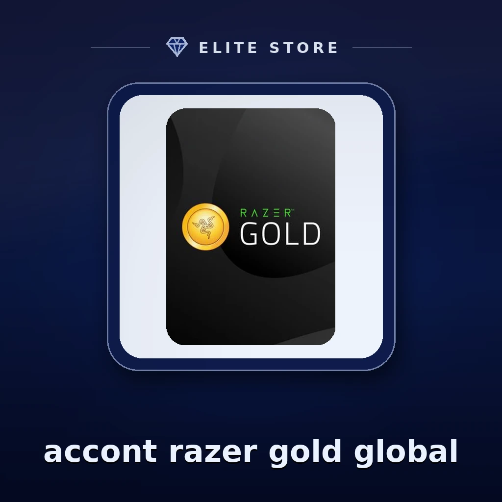 accont razer gold global