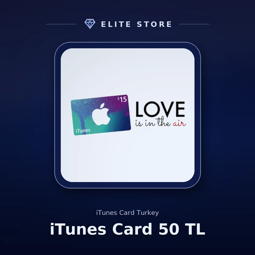 iTunes Card 50 TL