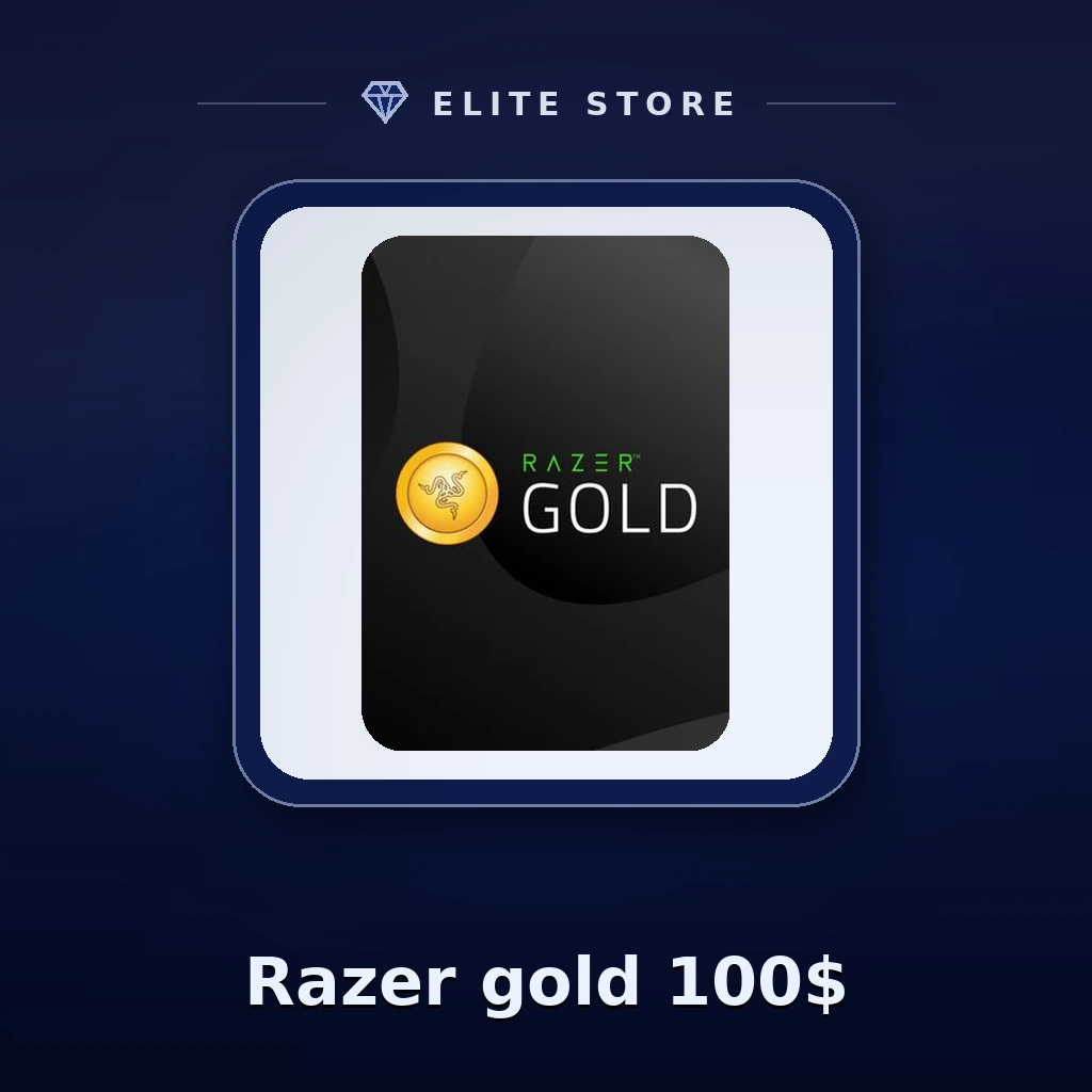 Razer gold 100$