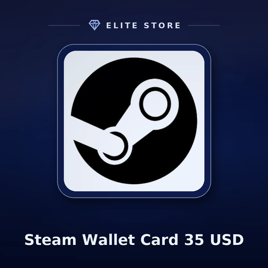 Steam Wallet Card 35 USD