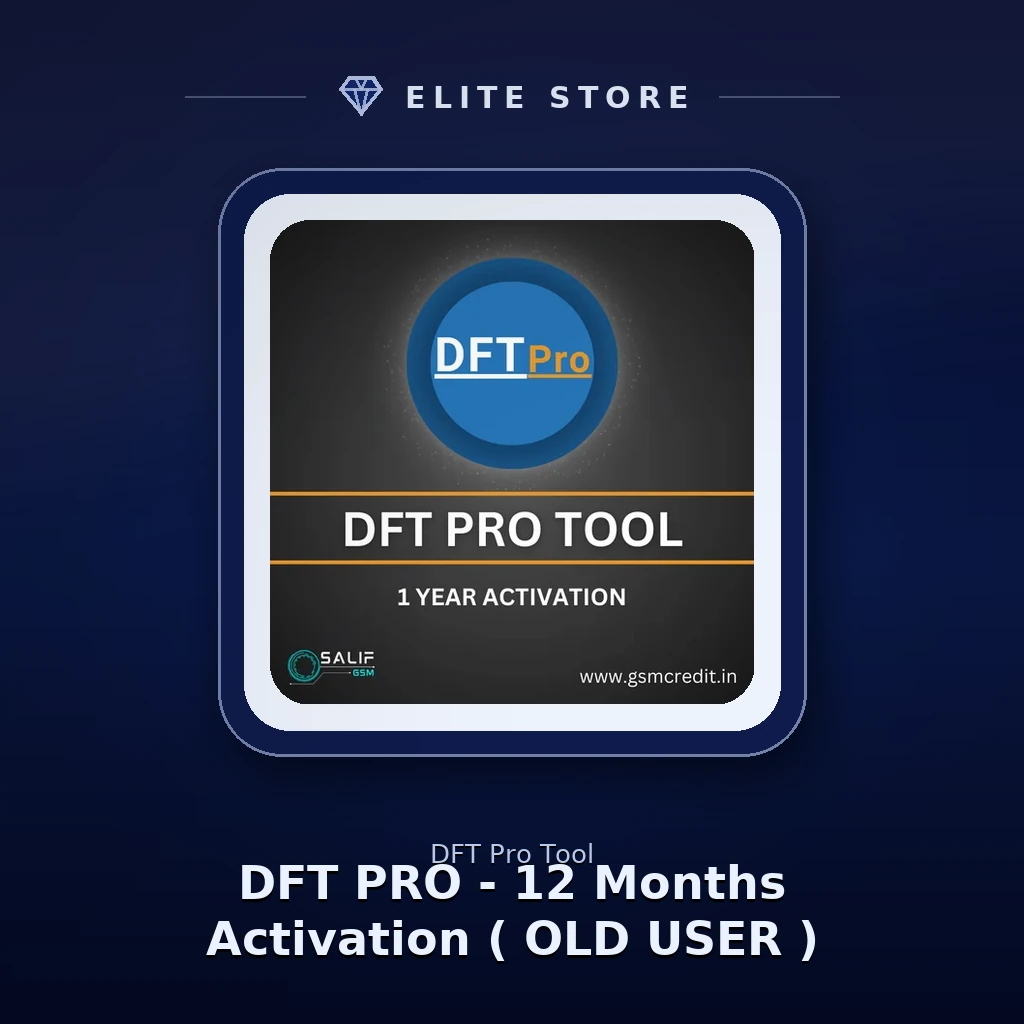 DFT PRO - 12 Months Activation ( OLD USER )
