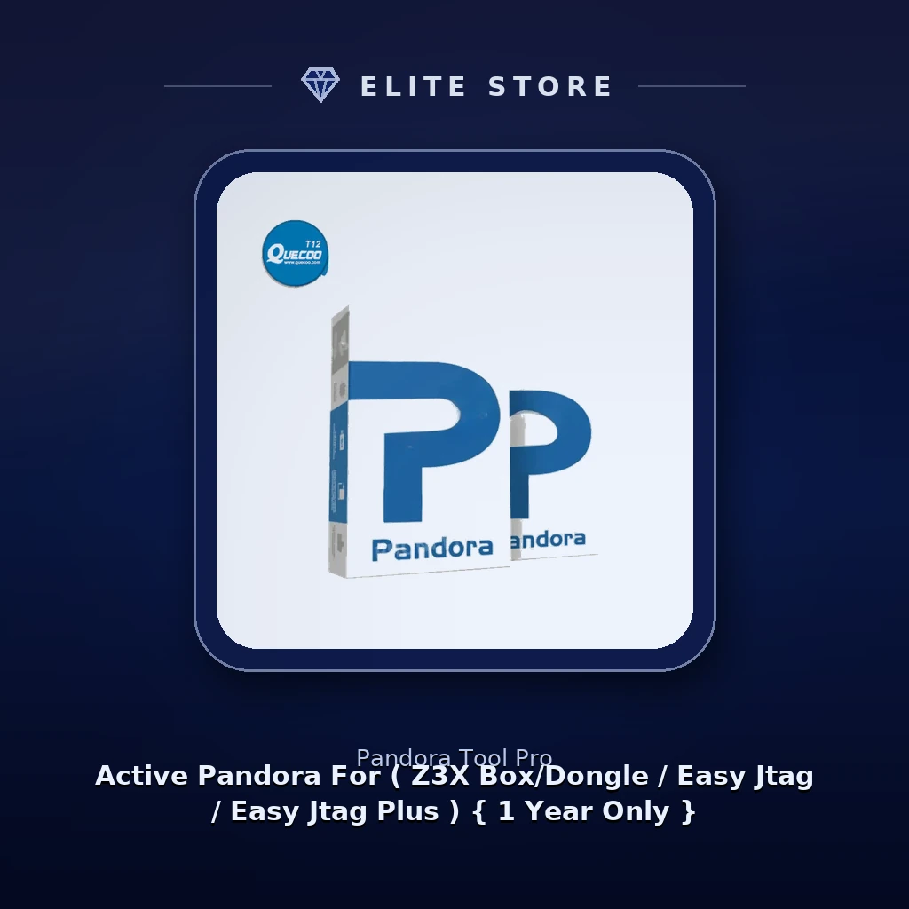Active Pandora For ( Z3X Box/Dongle / Easy Jtag / Easy Jtag Plus ) { 1 Year Only }