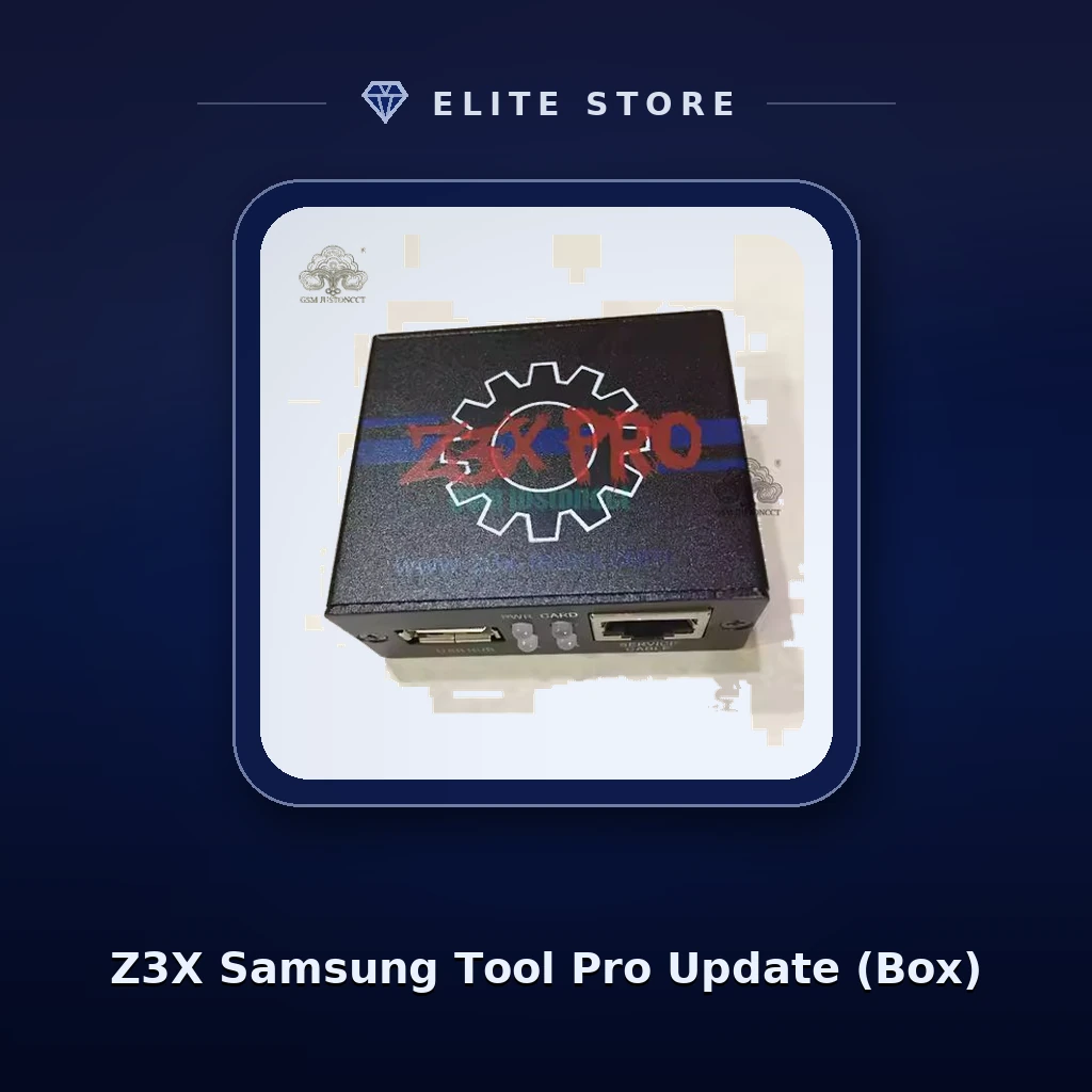 Z3X Samsung Tool Pro Update (Box)