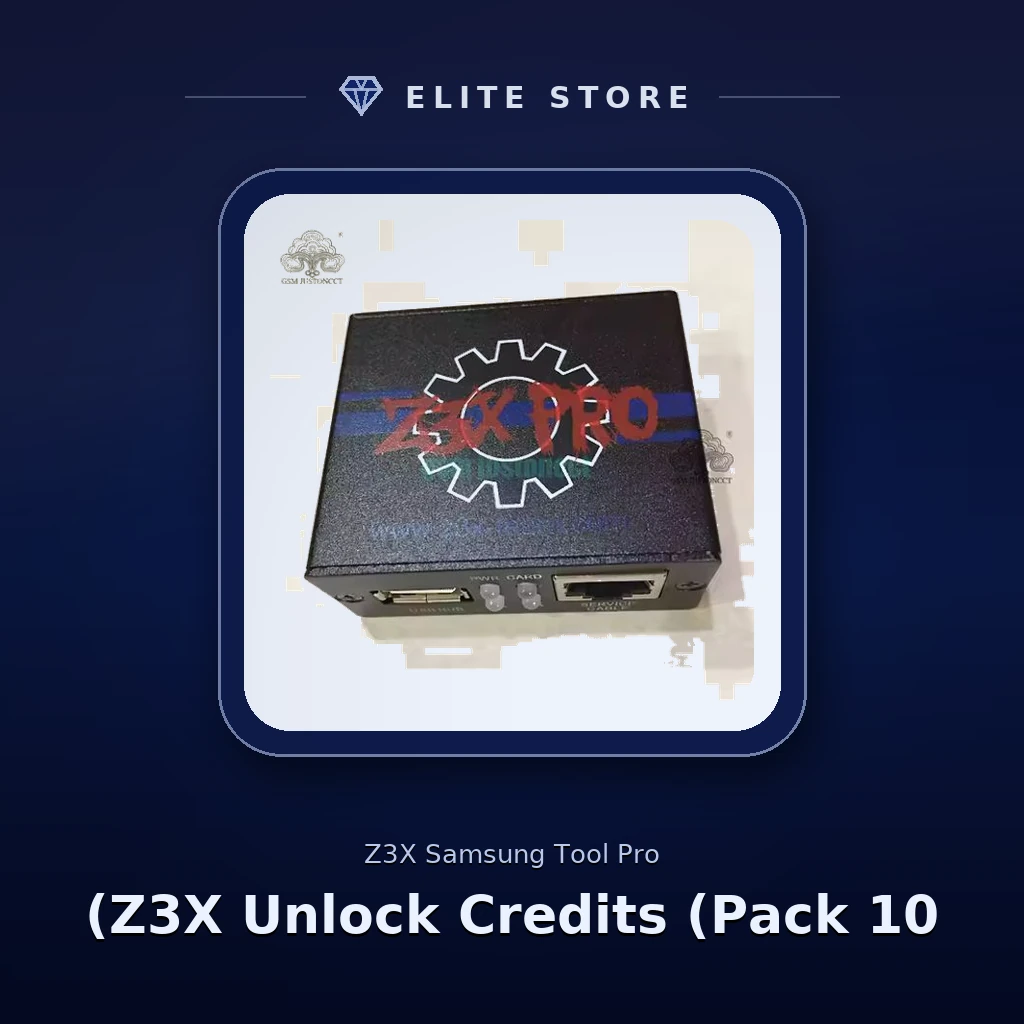 (Z3X Unlock Credits (Pack 10