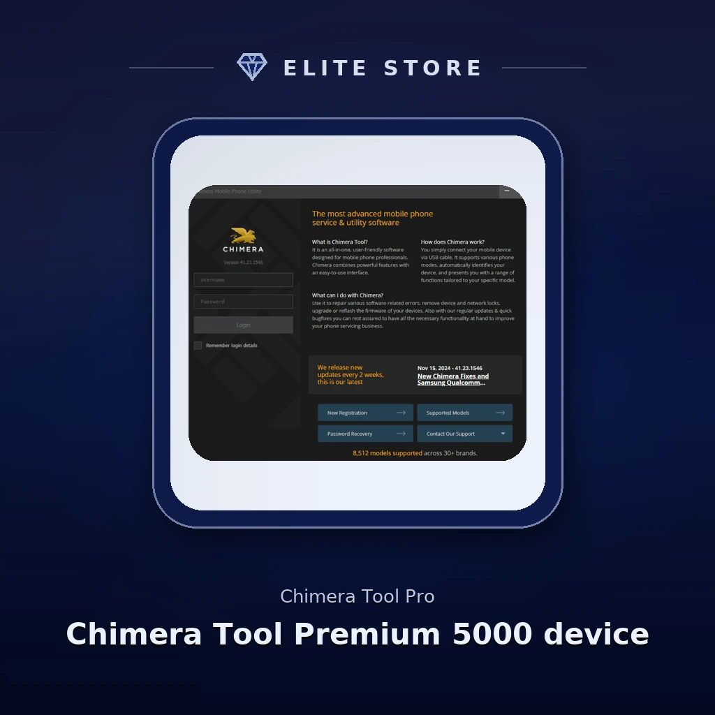 Chimera Tool Premium 5000 device