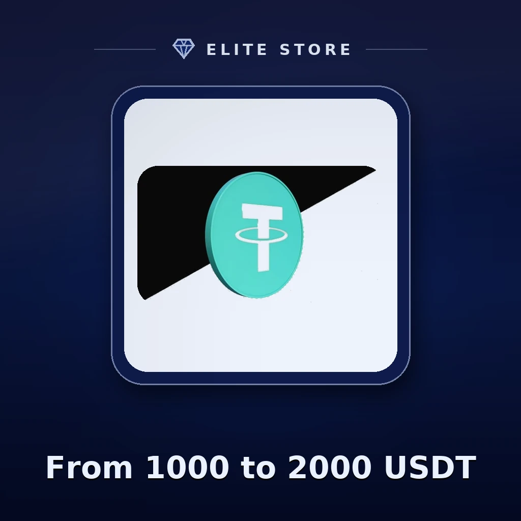 From 1000 to 2000 USDT